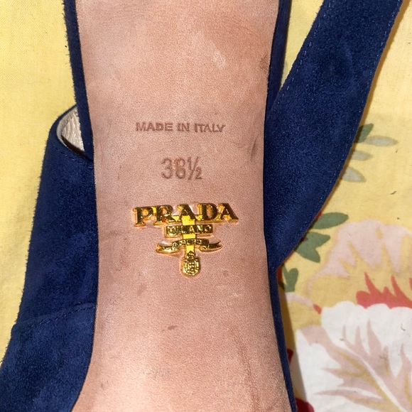 Prada Asymmetrical Sling Sandal - Picture 5 of 5